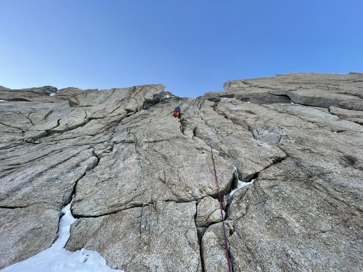 Rišo Němec - lezení na skalách